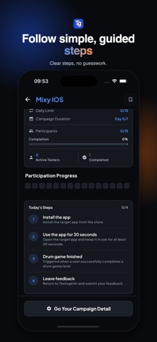 Testogethr screenshot