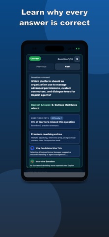 AB-730 Practice Test Screenshot 2 of 8