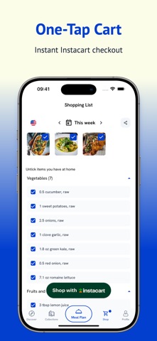Sundae: AI Meal Planner screenshot