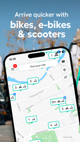 Beryl - bike & e-scooter hire screenshot