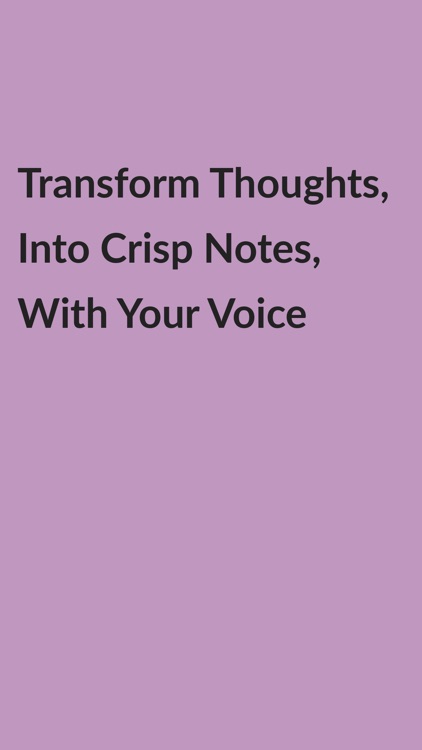 Brain Dump: Voice to Markdown