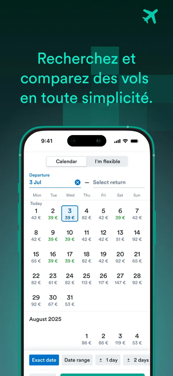 Screenshot #3 pour Kiwi.com - vols pas chers