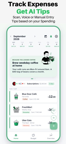 Expense Tracker AI: LensReport Screenshot 1 of 6