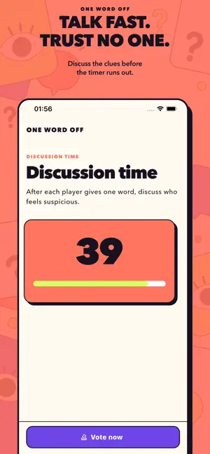 OneWordOff: Impostor Party screenshot 3