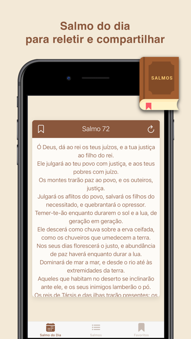 Salmo do Dia - Livro de Salmos Screenshot