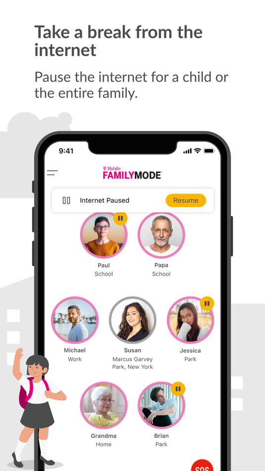 #5. T-Mobile FamilyMode (iOS) 来自: T-Mobile