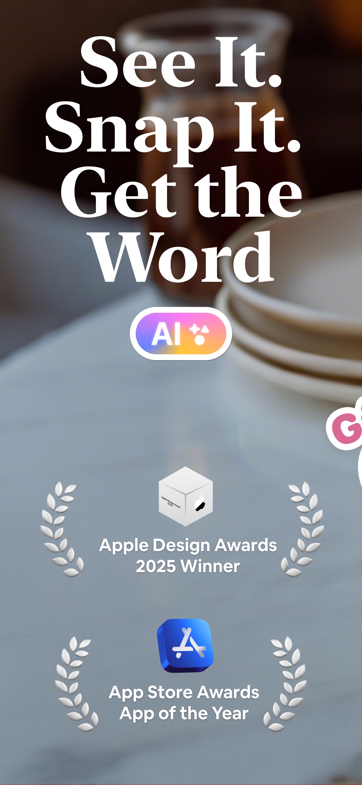 CapWords AI: Photo Vocabulary screenshot 1