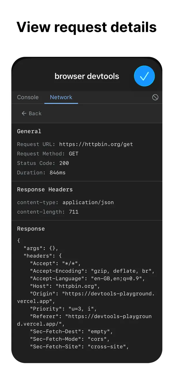 #3. devtools (iOS) 来自: Stephan Cilliers