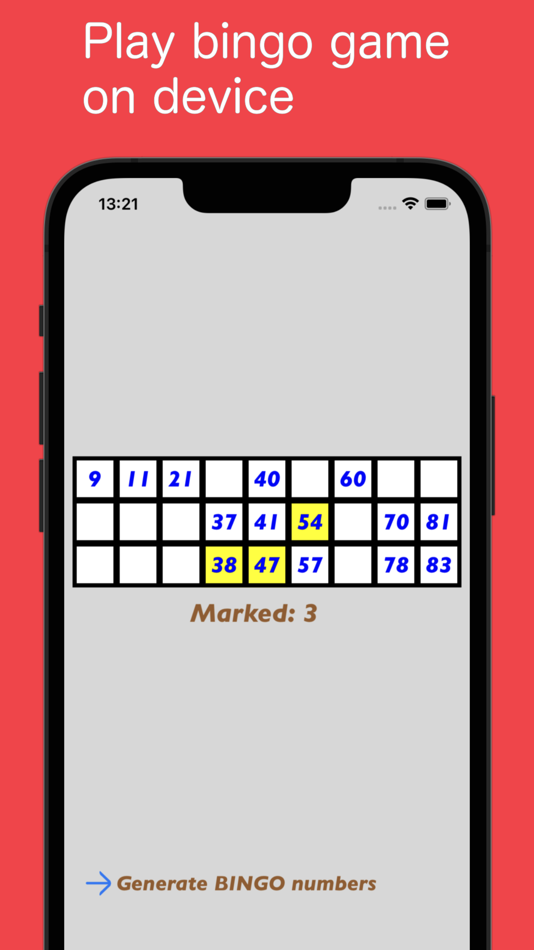 #1. Housie Bingo Card Maker (iOS) 由: Kazuhisa Kobayashi