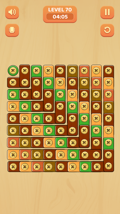 Screw Jam: Wood Nuts and Bolts Screenshot