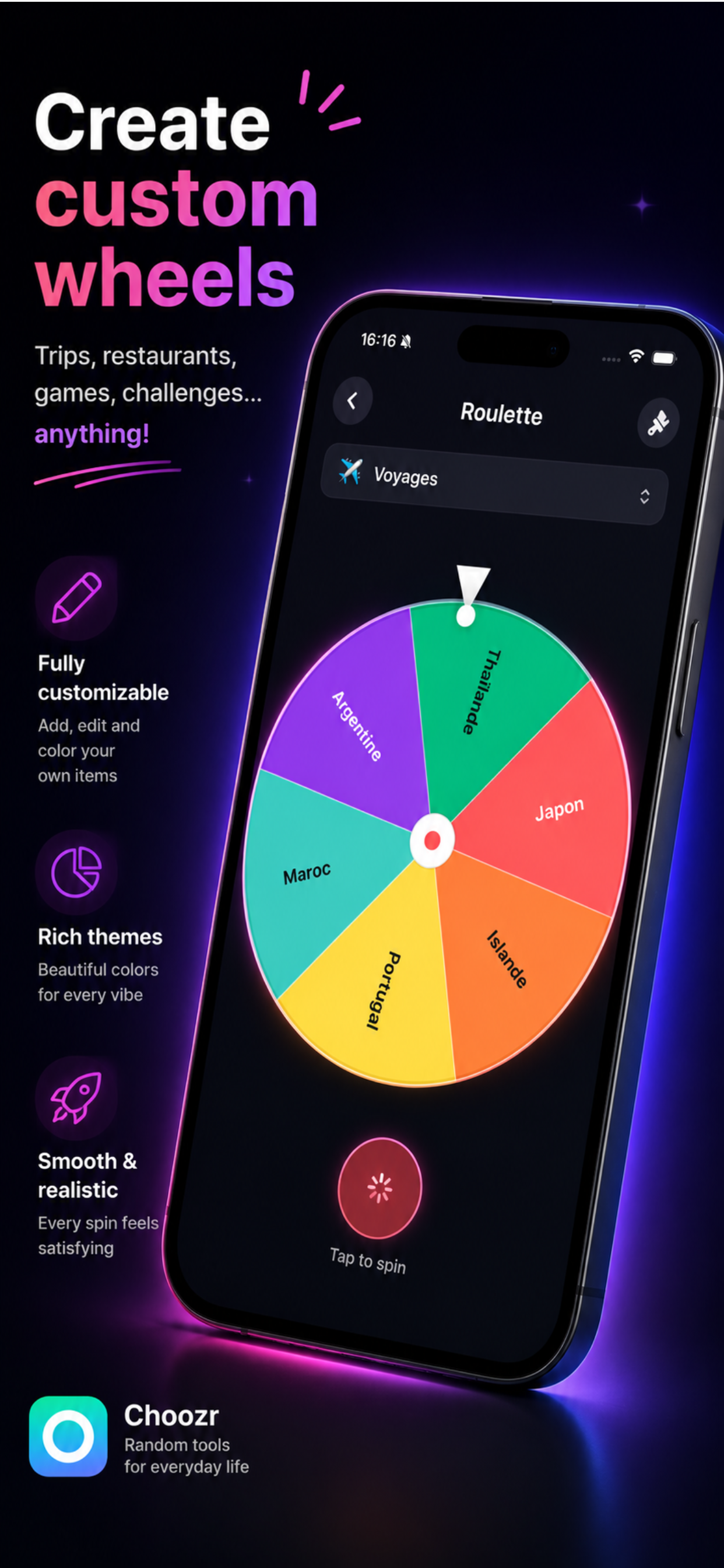 Choozr screenshot 3