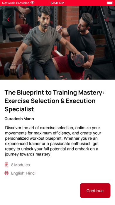 Screenshot #2 pour Guradesh Mann: Fitness Courses