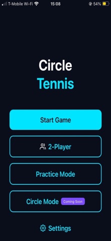 Retro Rally: Circle Tennis screenshot