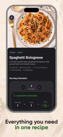 Meal Prep: Planner & Recipes Screenshot 5 of 8