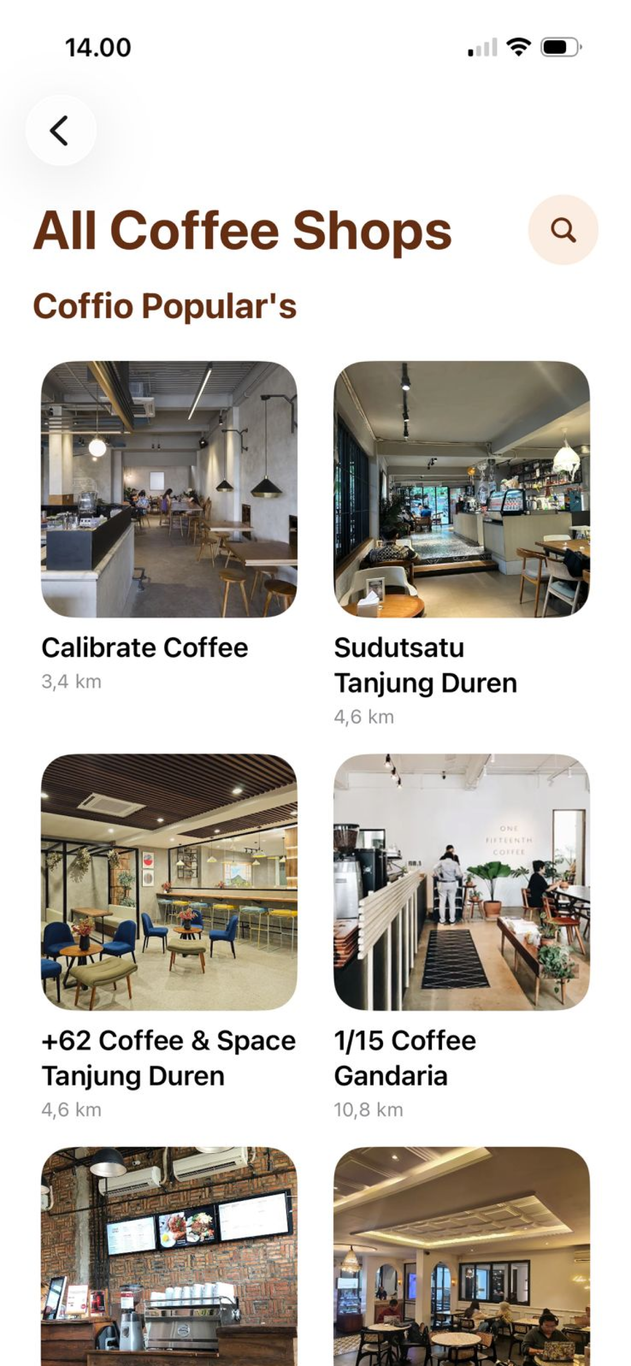 Coffio – Cafes & Events screenshot 4