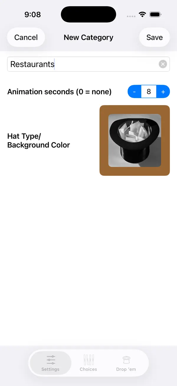 Screenshot #1 pour HatPick