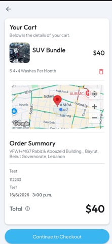 Trio W8 Washing Services screenshot