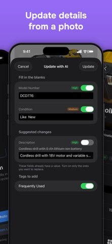 additem.to: AI Home Inventory screenshot
