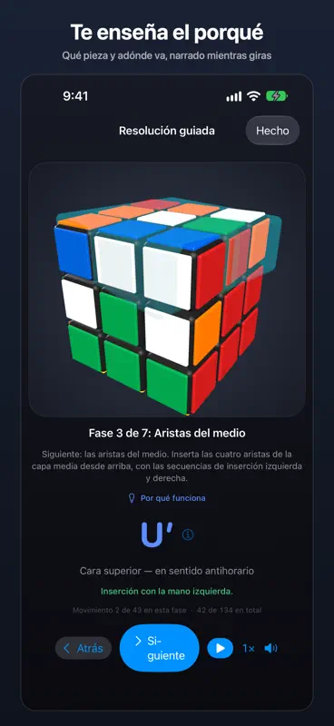 CubeLens: escanea y resuelve screenshot 4 of 8