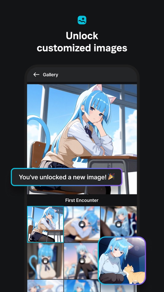 #6. BubbleChat – AI character chat (iOS) 由: Bubble Tap CO.,LTD.