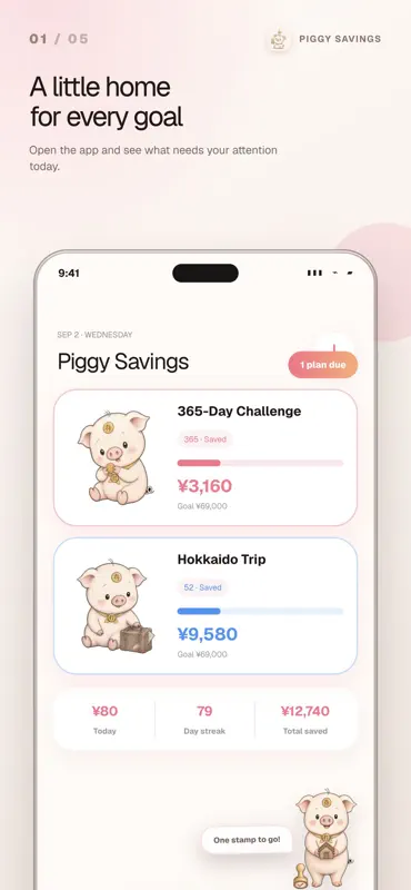 Piggy Challenge-Cofrinho dia screenshot 1 of 5