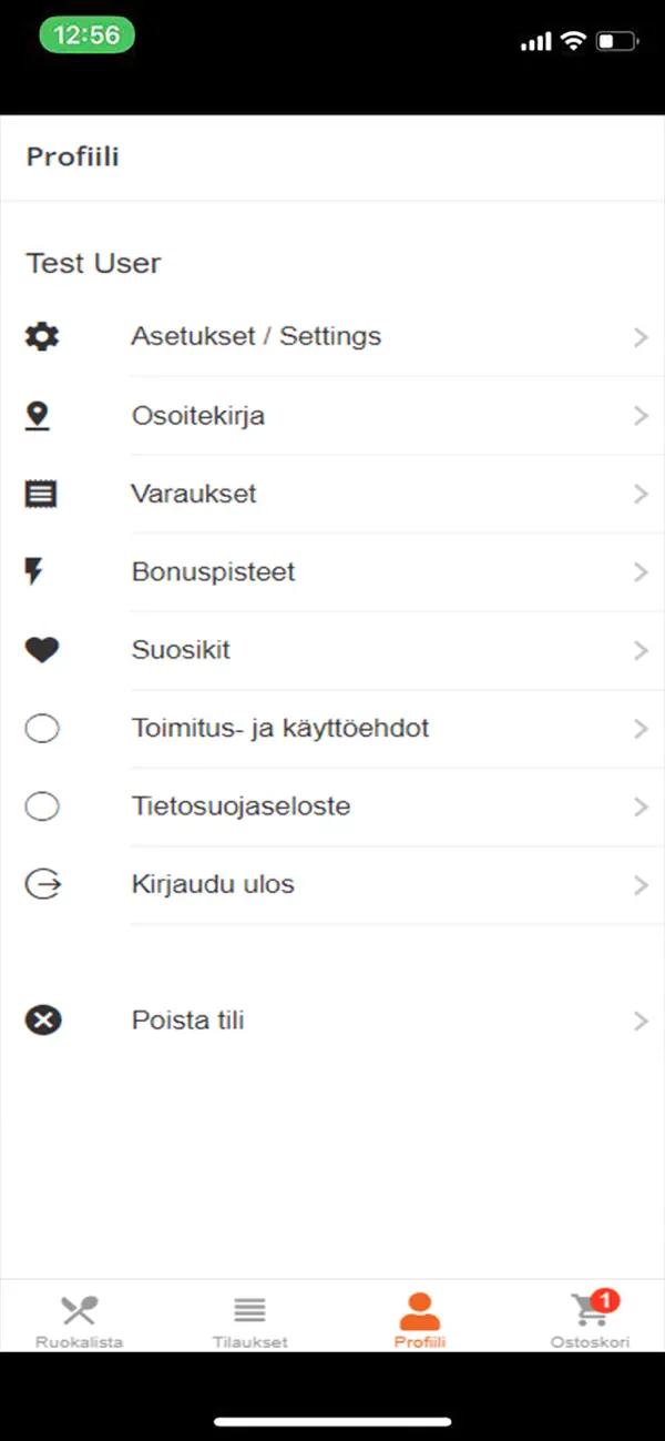 Screenshot #2 pour Pizzeria Aalto