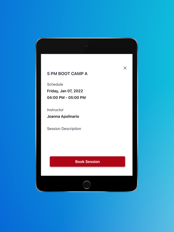 Fit Body Booking iPad screenshot 7 - Health & Fitness app
