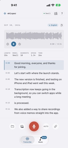Whisperkit Screenshot 2 of 4