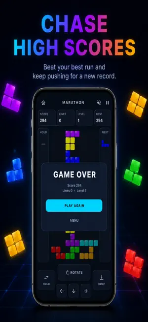 Blockfall - Classic Puzzle screenshot 2