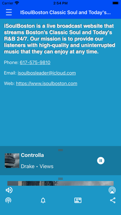 isoul Boston iPhone screenshot 3 - Entertainment app