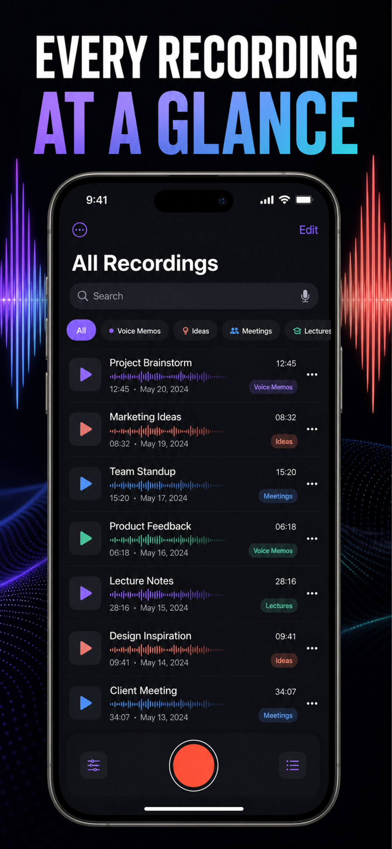 Voice Memo Tags & Recorder screenshot 8