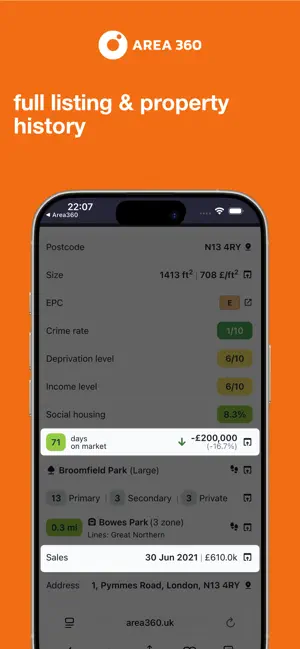 Area360 - Property Data screenshot 3
