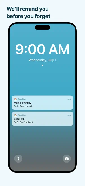 DeadLine: D-Day Widget screenshot 4