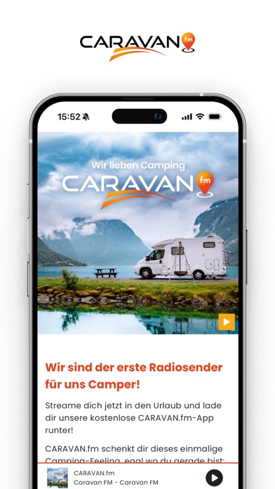 CARAVAN.fm Screenshot