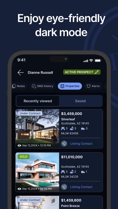 Agent CRM by BEXRealty.com Screenshot