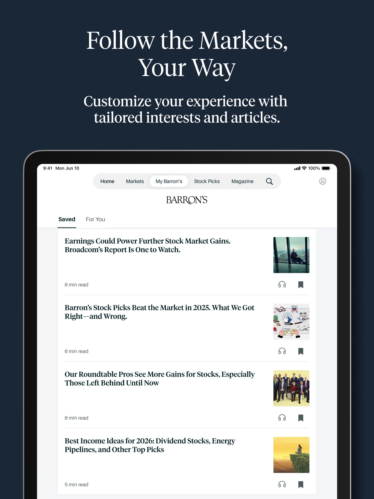 Screenshot 12 of Barron’s - Investing Insights