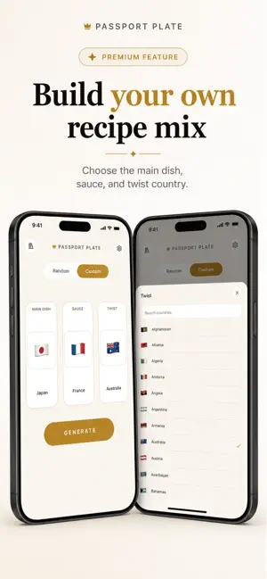 Passport Plate: World Recipes screenshot 3