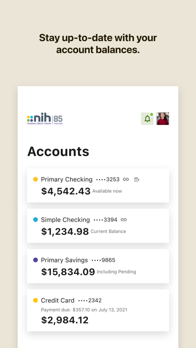 NIH Federal Credit Union Screenshot 2 - AppWisp.com NIH Federal Credit Union Screenshot 2 - AppWisp.com