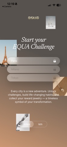 EQUA Challenge screenshot