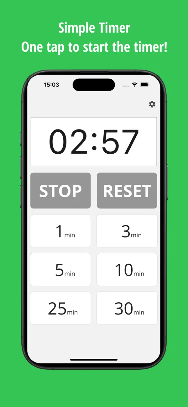 #1. Simple OneTap Timer (iOS) Ved: Natsumi Tabuchi