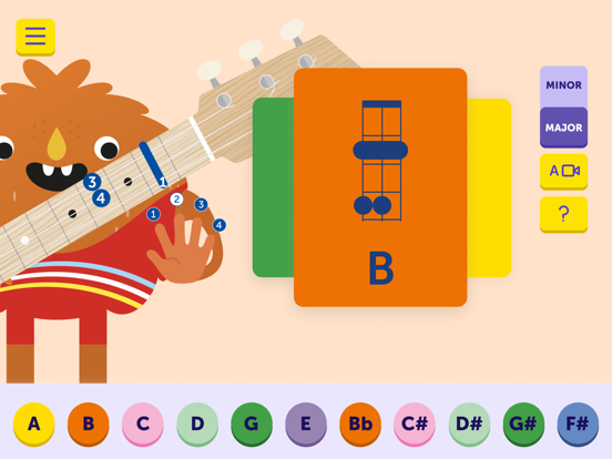 Loog Guitar iPad screenshot 8 - Games app