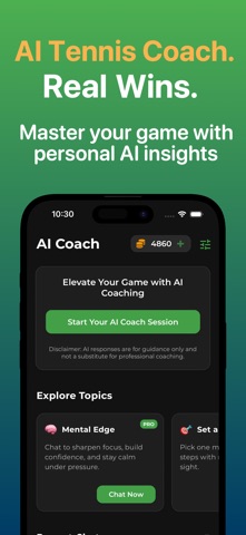 Tennis AI Coach & Partner screenshot