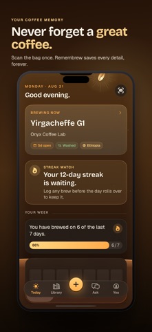 Remembrew - Coffee Log Screenshot 1 of 5