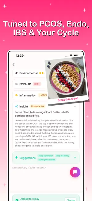 Bloat Scan: AI Food Tracker screenshot 3