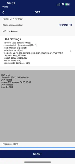 TelinkGoogleOTA screenshot 3