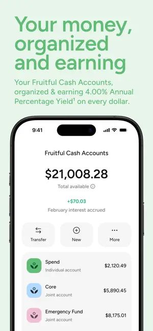 Fruitful: Finances figured out screenshot 4