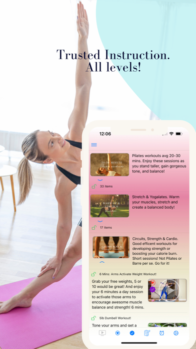 Barre Workouts by Fittbe Screenshot