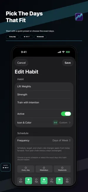 Chain Of Habits screenshot 2