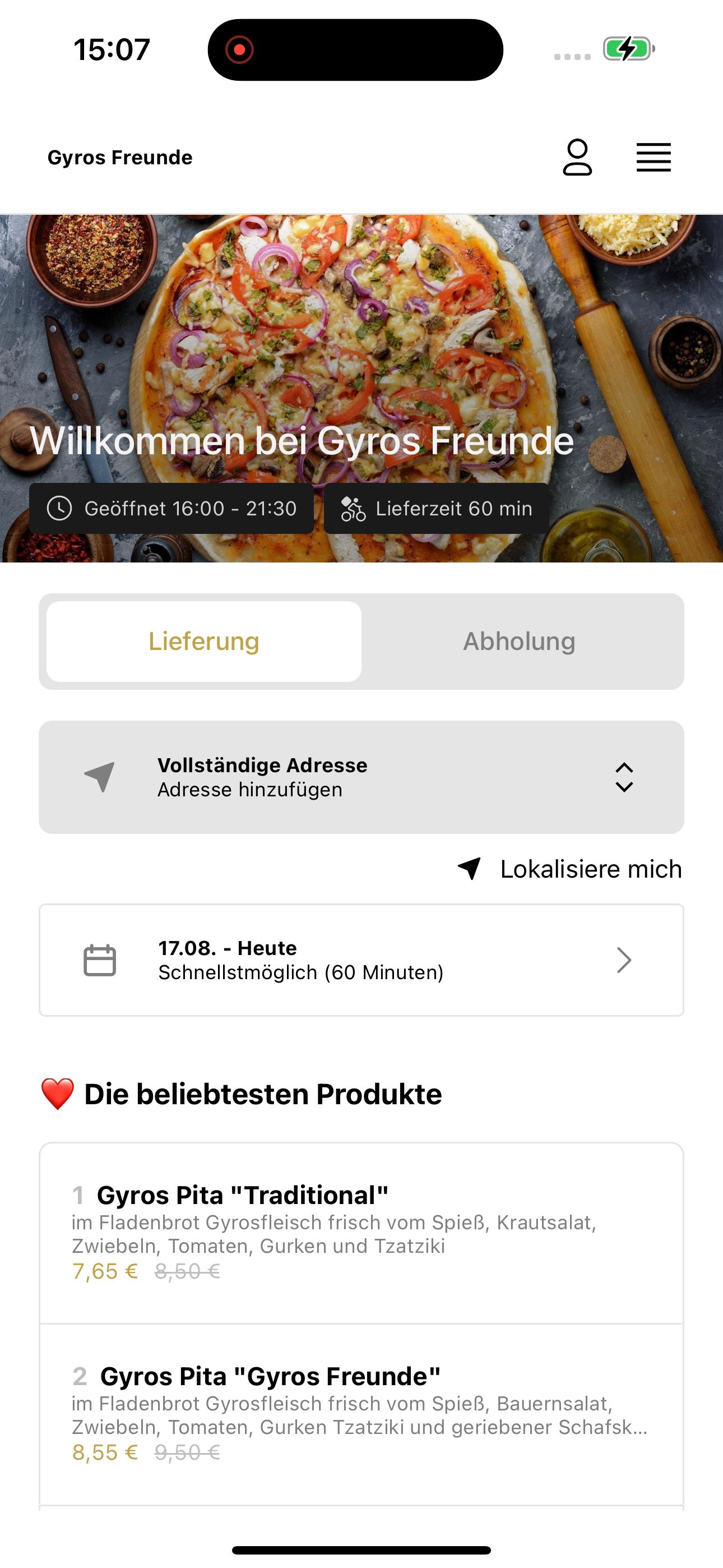 Gyros Freunde screenshot 5