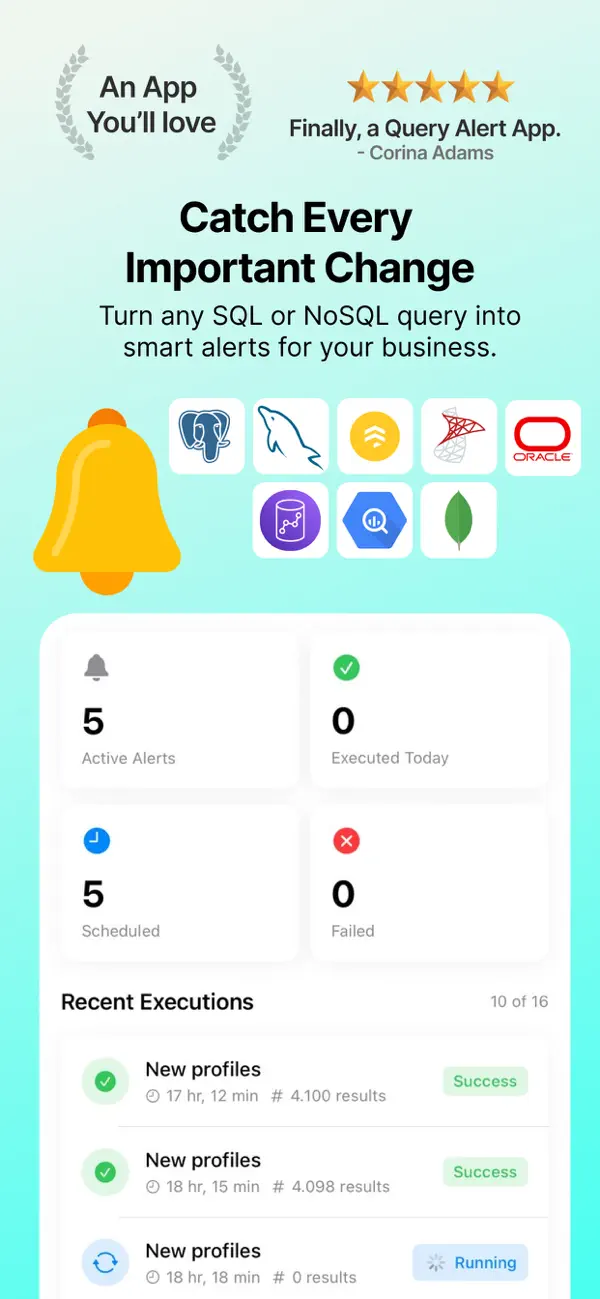 #1. Query Alert (iOS) بواسطة: ANDRES FELIPE SARRAZOLA VELEZ